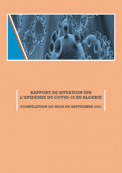 COMPILATION DE RAPPORTS DE SITUATIONS DU MOIS DE SEPTEMBRE 2021